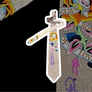 Ed Hardy Graphic Tie